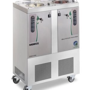 Nemox Double Freestanding Ice Cream Machine - 5 + 5K Twin Crea I-Green