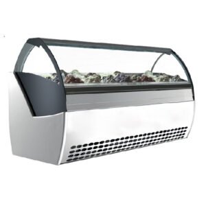 Easy Best Gelato Case Curved Glass EASY EVO G9
