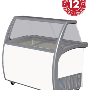 Exquisite SD415S2 Nine Tubs Ice Cream Scooping Freezers